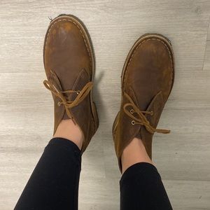 Clarks Originals Desert Boots Brown Leather Women’s 8.5